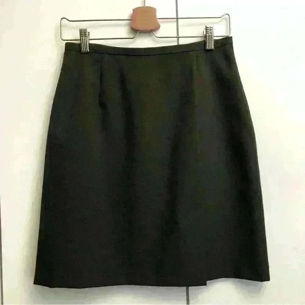 Mini Pencil Skirt,  Charcoal Grey